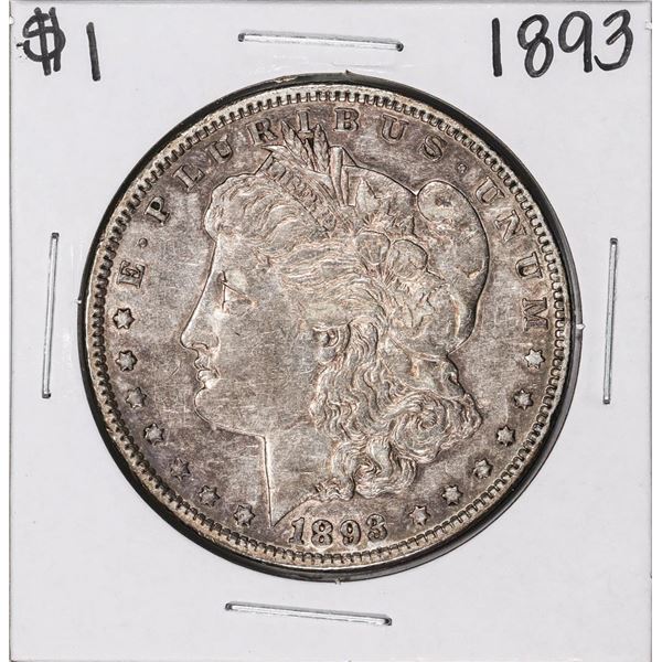 1893 $1 Morgan Silver Dollar Coin