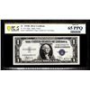Image 1 : 1935B $1 Silver Certificate Note Fr.1611 PCGS Gem Uncirculated 65PPQ