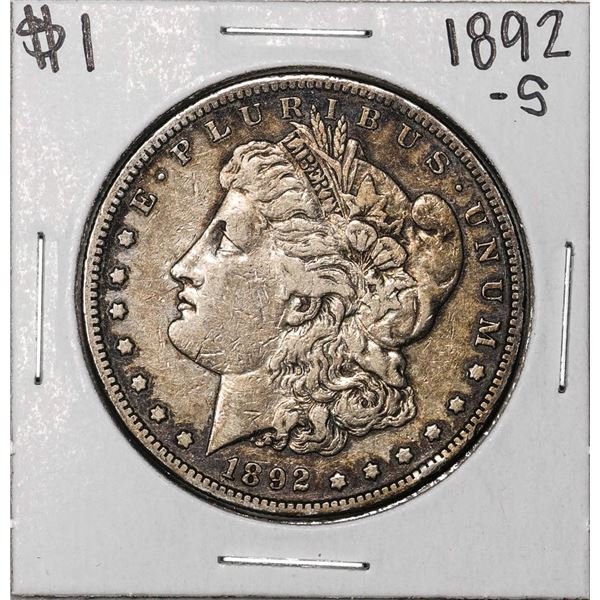 1892-S $1 Morgan Silver Dollar Coin