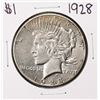 Image 1 : 1928 $1 Peace Silver Dollar Coin