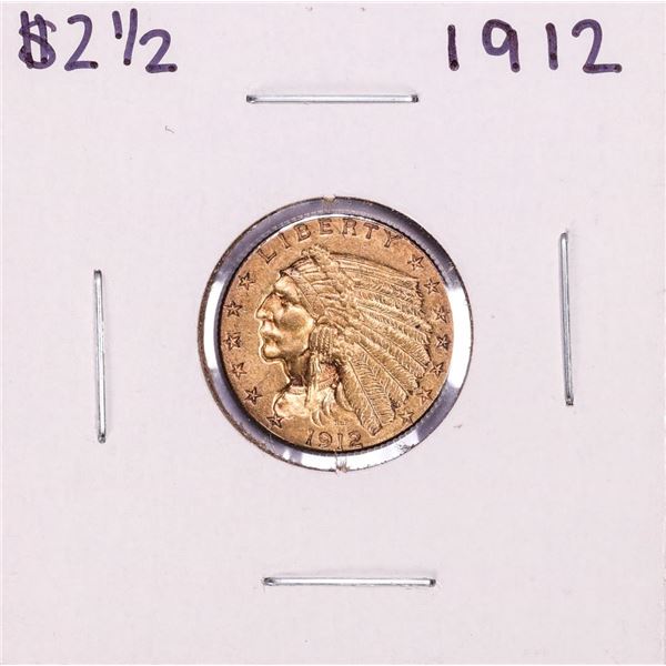 1912 $2 1/2 Indian Head Quarter Eagle Gold Coin