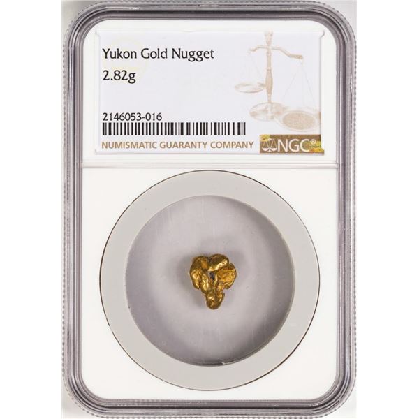 2.82 Gram Yukon Gold Nugget NGC Graded