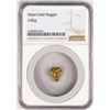 Image 1 : 2.82 Gram Yukon Gold Nugget NGC Graded