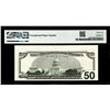 Image 2 : 1996 $50 Federal Reserve Cutting Error Note Fr.2126-F PMG Choice Very Fine 35EPQ