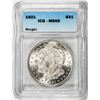 Image 1 : 1921 $1 Morgan Silver Dollar Coin ICG MS65