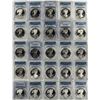 Image 5 : 1986-2011 $1 Proof American Silver Eagle (25) Coin Set PCGS PR69DCAM w/ Box