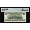 Image 2 : 1996 $100 Federal Reserve Printed Fold Error Note New York Fr.2175-B PMG Very Fine 25