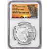 Image 1 : 2017 Tanzania Proof 1000 Shillings Leopard Silver Coin NGC PF70 Ultra Cameo