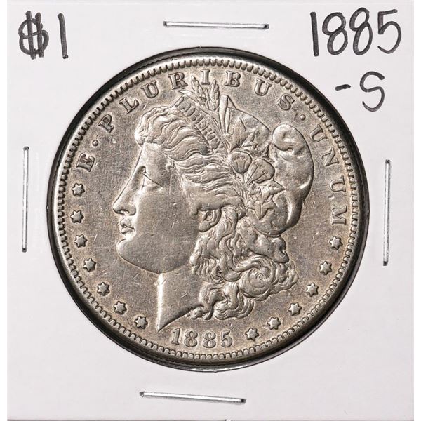 1885-S $1 Morgan Silver Dollar Coin