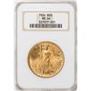 Image 1 : 1924 $20 St. Gaudens Double Eagle Gold Coin NGC MS64