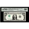 Image 1 : 1969D $1 Federal Reserve Inverted Overprint Error Note Fr.1907-B PMG Very Fine 30EPQ