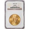 Image 1 : 1898-S $20 Liberty Head Double Eagle Gold Coin PCGS AU58