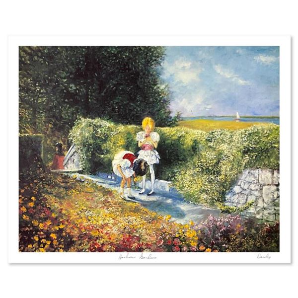 Joseph Dawley "Harkness Garden" Limited Edition Lithograph on Paper