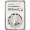 Image 1 : 1990-S Proof $1 American Silver Eagle Coin NGC PF69 Ultra Cameo