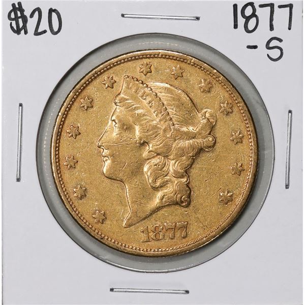 1877-S $20 Liberty Head Double Eagle Coin