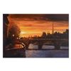 Image 1 : Howard Behrens (1933-2014) "Twilight On The Seine II" Limited Edition Giclee