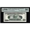 Image 1 : 1996 $20 Federal Reserve Offset Printing Error Note PMG About Uncirculated 50EPQ