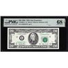 Image 1 : 1993 $20 Federal Reserve STAR Note San Francisco Fr.2080-L* PMG Superb Gem Unc 68EPQ