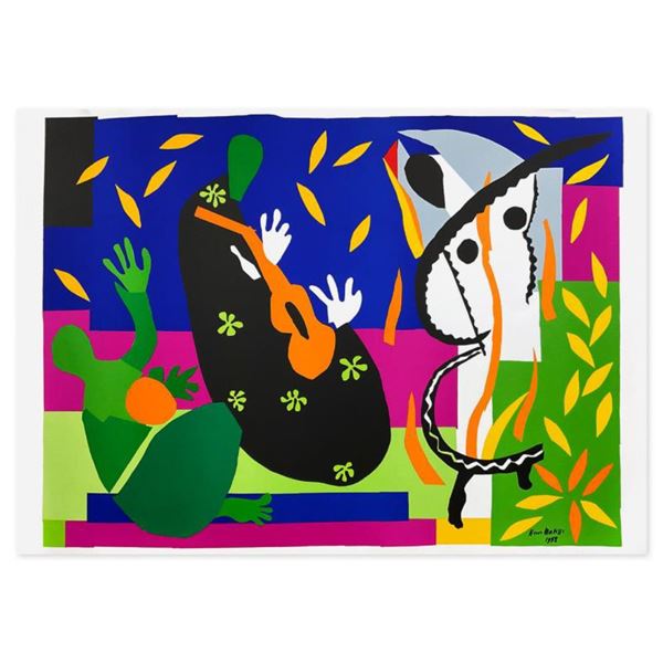 Henri Matisse (1869-1954)  La Tristesse du roi  Limited Edition Lithograph on Paper