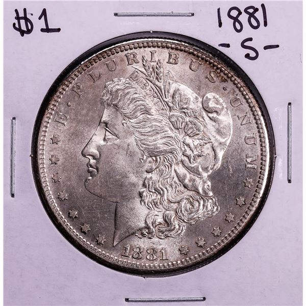 1881-S $1 Morgan Silver Dollar Coin