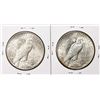 Image 2 : Lot of 1922-S & 1923-S $1 Peace Silver Dollar Coins
