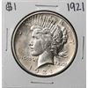 Image 1 : 1921 $1 Peace Silver Dollar Coin