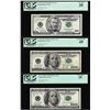 Image 1 : Lot of (3) Miscellaneous Federal Reserve STAR Notes PCGS Graded