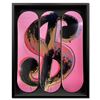 Image 1 : Warhol (1928-1987) "Dollar Sign Pink" Print Mixed Media on Board