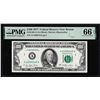 Image 1 : 1977 $100 Federal Reserve Note Boston Fr.2168-A PMG Gem Uncirculated 66EPQ