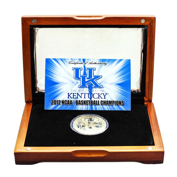 2012 Kentucky National Champions 1.5 oz 24kt Gold Medal Limited Edition 1 of 12