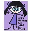 Image 1 : Todd Goldman "Let's Pretend" Original Acrylic on Canvas