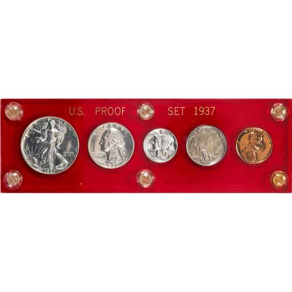 1937 (5) Coin Proof Set