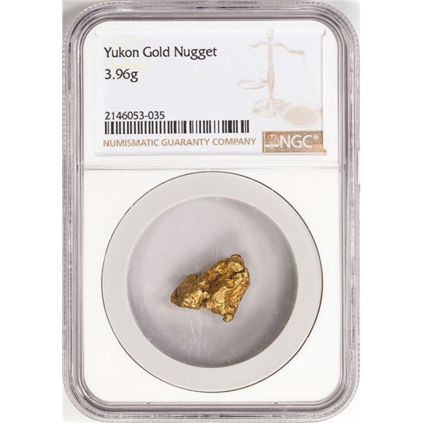 3.96 Gram Yukon Gold Nugget NGC Graded