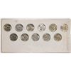 Image 2 : 1942-1945 U.S. Wartime Silver Nickel Coin Set
