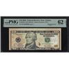 Image 1 : 2006 $10 Federal Reserve Note Cutting Error Fr.2040-F PMG Uncirculated 62EPQ