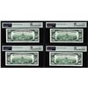 Image 2 : (4) Consecutive 1950A $50 Federal Reserve Notes Fr.2108-D PMG Ch. Uncirculated 64EPQ