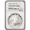 Image 1 : 1986-S Proof $1 American Silver Eagle Coin NGC PF69 Ultra Cameo