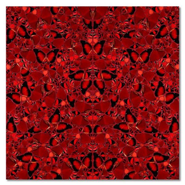 Damien Hirst "The Empresses (H10-3 Theodora)" Limited Edition Mixed Media on Metal