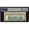Image 2 : 2009 $10 Federal Reserve Cutting Error Note Fr.2041-B PMG Choice Uncirculated 63EPQ
