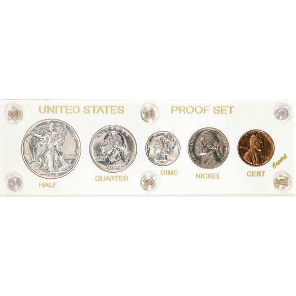 1938 (5) Coin Proof Set