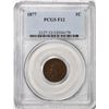 Image 1 : 1877 Indian Head Cent Coin PCGS F12