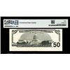 Image 2 : 1996 $50 Federal Reserve Cutting Error Note Fr.2126-F PMG Very Fine 30EPQ