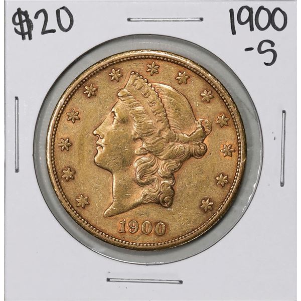 1900-S $20 Liberty Head Double Eagle Coin