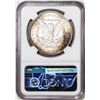 Image 2 : 1921 $1 Morgan Silver Dollar Coin NGC MS64 Amazing Toning