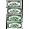 Image 2 : Lot of (4) 1950 $10 Federal Reserve Notes Chicago