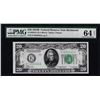 Image 1 : 1934B $20 Federal Reserve Note Richmond Fr.2056-E PMG Choice Uncirculated 64 Net