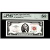 Image 1 : 1963 $2 Legal Tender Note Fr.1513 PMG Choice Uncirculated 64EPQ