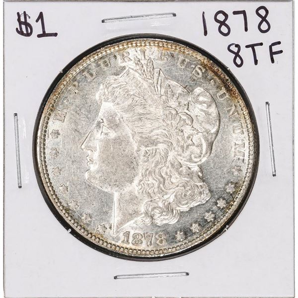 1878 8TF $1 Morgan Silver Dollar Coin