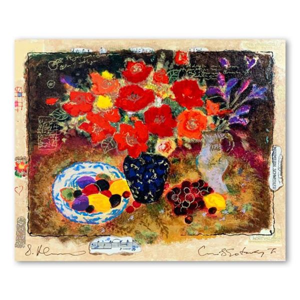 Galtchansky & Wissotzky  Flowers & Fruit IV  Limited Edition Serigraph on Paper