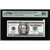 Image 1 : 1996 $20 Federal Reserve Cutting Error Note Fr.2084-G PMG Gem Uncirculated 65EPQ